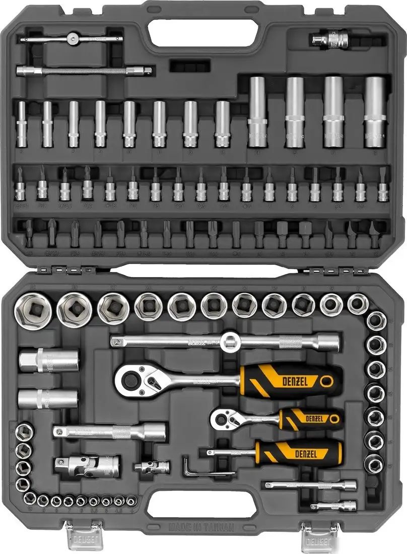 Универсальный набор инструментов Denzel 15813 (94 предмета) – фото товара