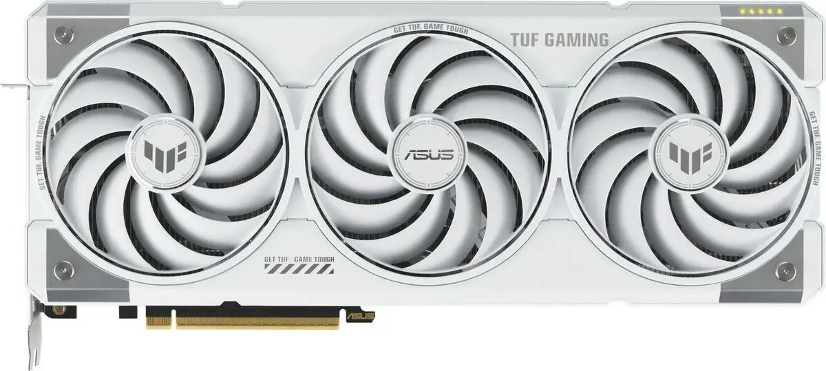 Видеокарта ASUS TUF Gaming GeForce RTX 5070 Ti 16GB GDDR7 White OC Edition TUF-RTX5070TI-O16G-WHITE-GAMING – фото товара
