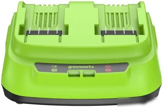 Зарядное устройство Greenworks G24X2C8 2958807 (24В) – фото товара