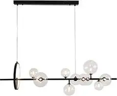 Подвесная люстра Kinklight Иона 07608-10A.19 (черный) – изображение в каталоге