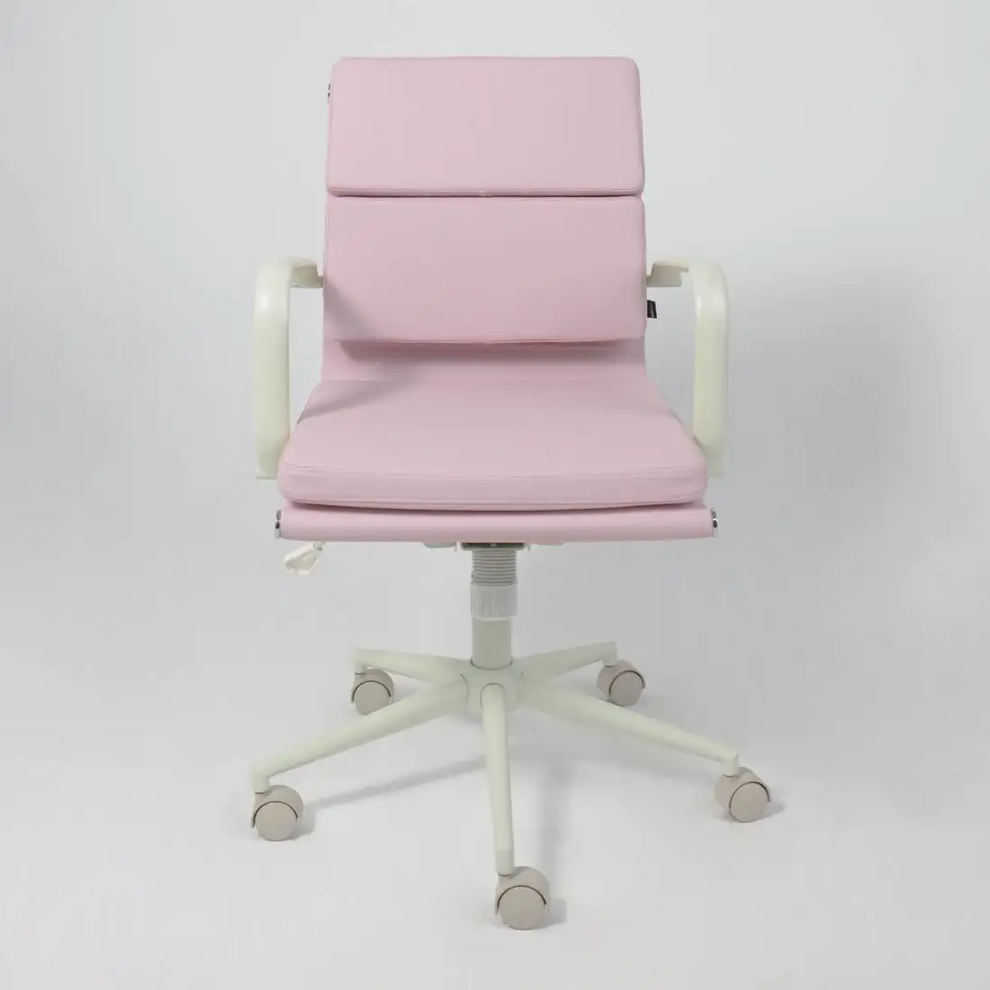 Офисное кресло AksHome Indigo LB (розовый/слоновая кость) – фото товара