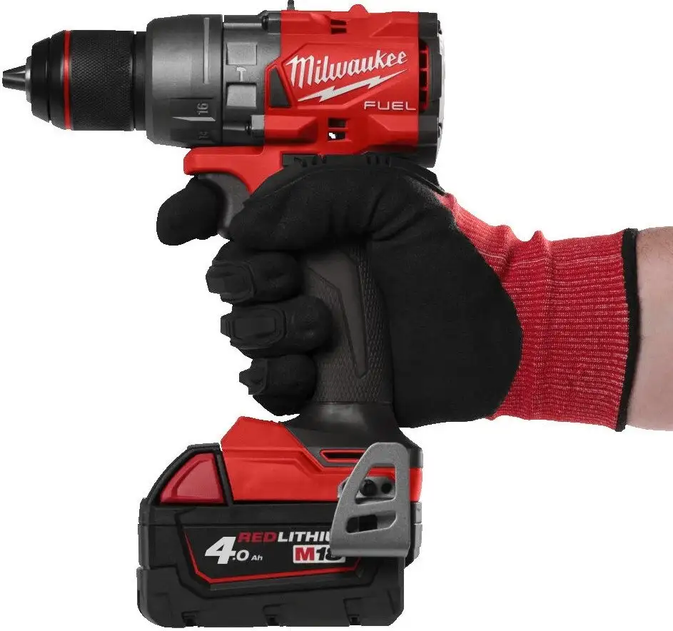 Ударная дрель-шуруповерт Milwaukee M18 FUEL M18FPD3-402C 4933492473 (с 2-мя АКБ 4 Ач, кейс) – фото товара