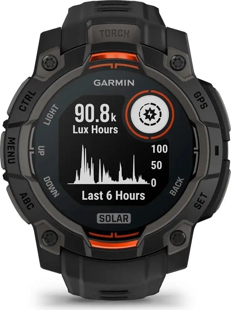 Умные часы Garmin Instinct 3 Solar 45 мм (черный) – фото товара