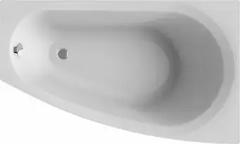 Ванна Alba Spa Baline Asymmetric 150x90 R (без ножек) - изображение в каталоге