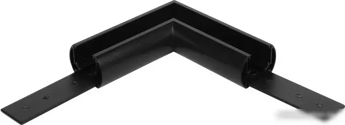 Аксессуар Elektrostandard Slim Magnetic Коннектор угловой для шинопровода Round накладной черный 85135/00 – фото товара