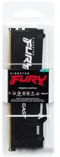 Оперативная память Kingston FURY Beast RGB 2x32ГБ DDR5 5200 МГц KF552C40BB2AK2-64 – фото товара