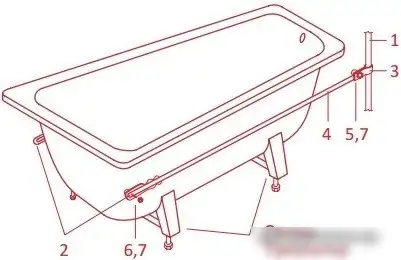 Ванна Antika А-70001 170x70 - фото товара