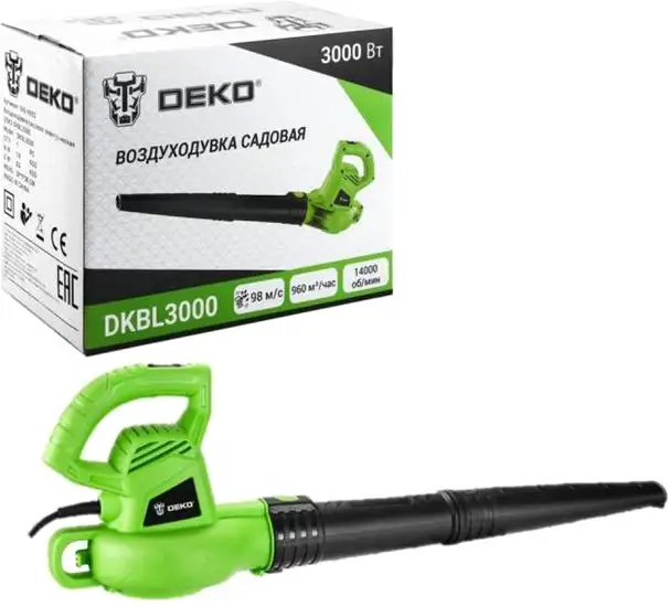 Ручная воздуходувка Deko DKBL3000 – фото товара