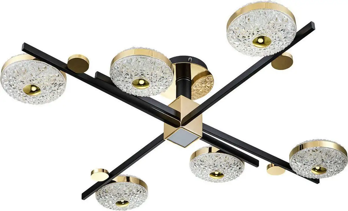 Люстра средней высоты Escada Divita 10219/6 LED*78W Black/Gold – фото товара