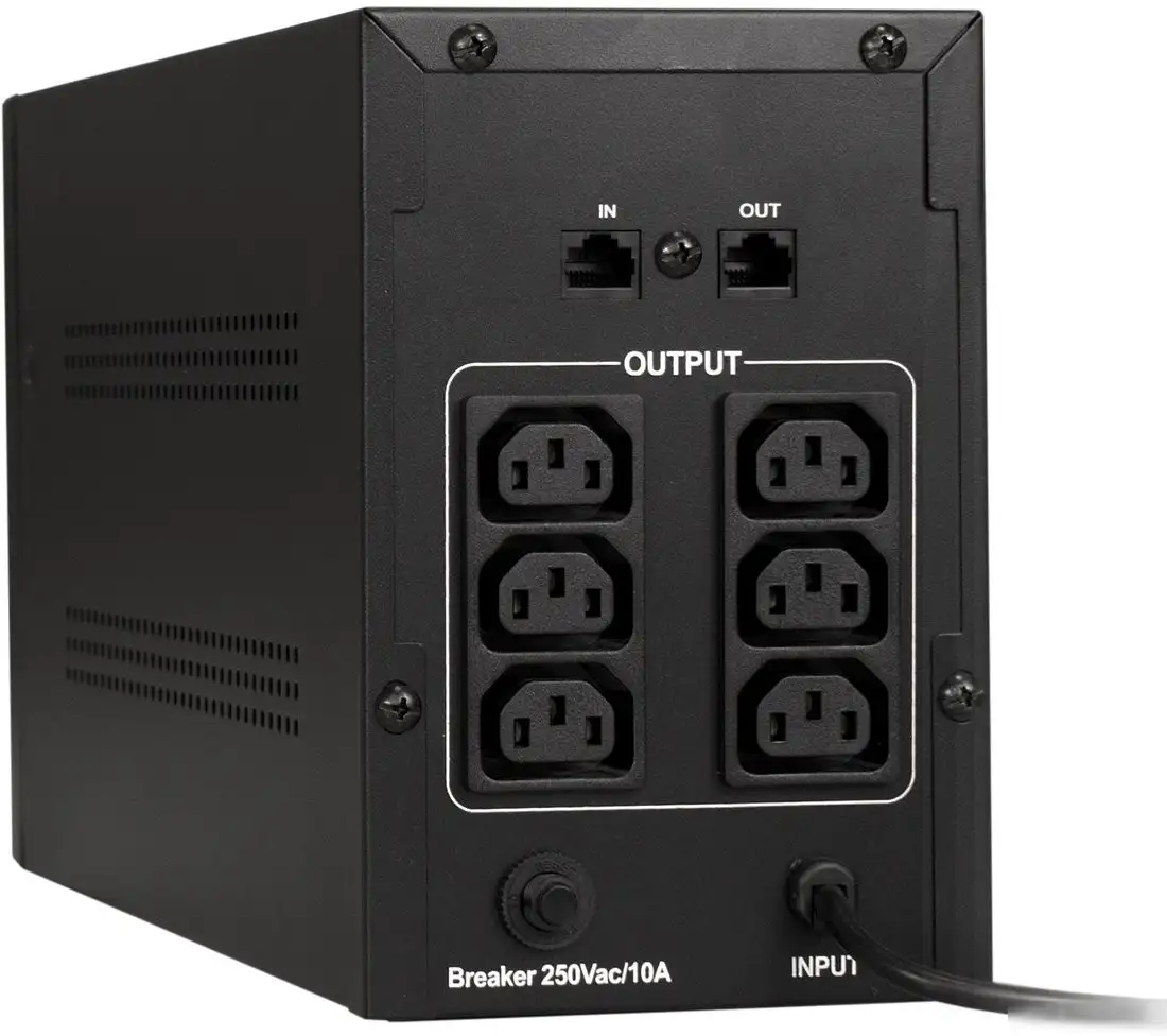 Источник бесперебойного питания ExeGate SpecialPro UNB-1000.LED.AVR.C13.RJ – фото товара