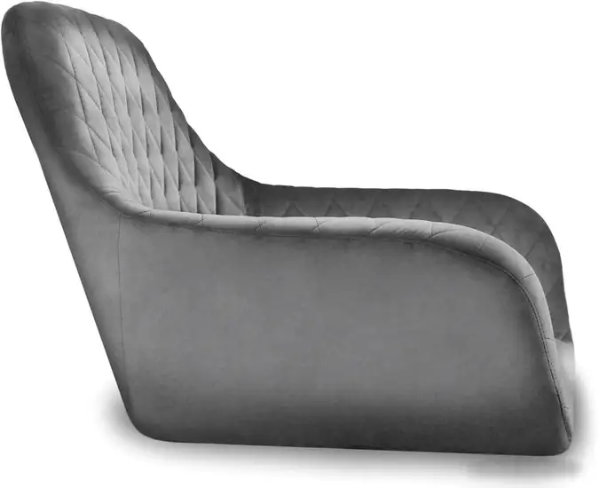 Стул с подлокотниками Sheffilton SHT-ST38/S95-1 (угольно-серый/белый муар) – фото товара