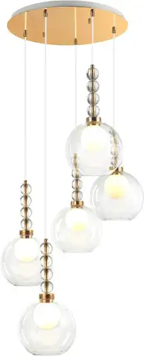Люстра средней высоты Stilfort Designo 2166/05/05P – изображение в каталоге