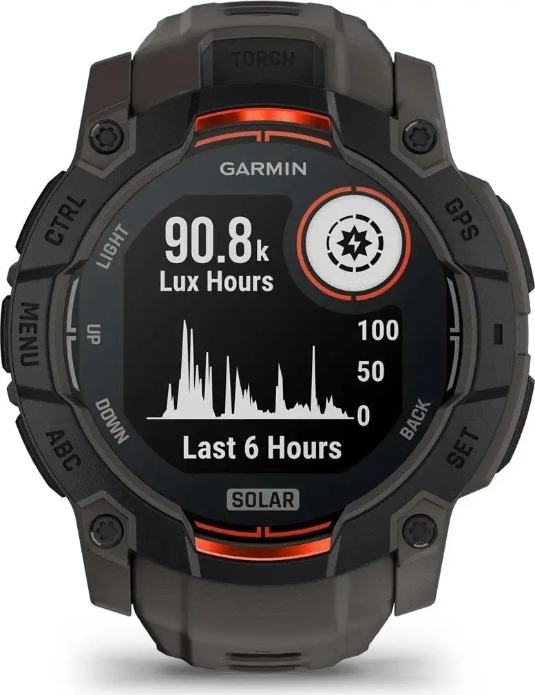 Умные часы Garmin Instinct 3 Solar 50 мм (черный) – фото товара