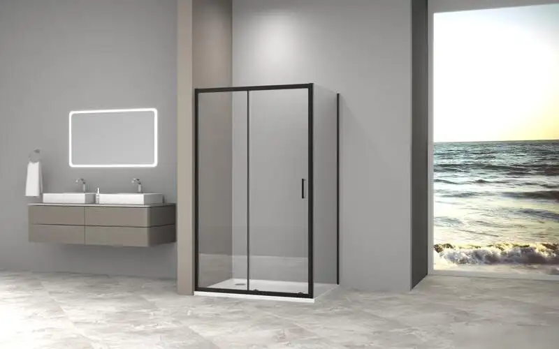 Душевой уголок Aquabath AB-11C-1280-2000-BK - фото товара