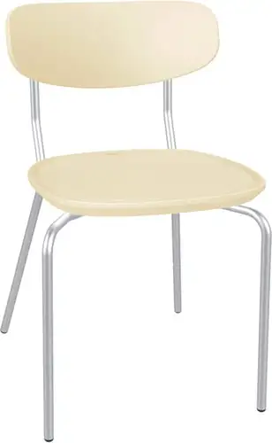 Стул Sheffilton SHT-S85М-2 (бежевый/бежевый/хром лак) – изображение в каталоге