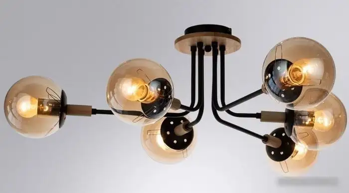 Припотолочная люстра Arte Lamp Oxford A2716PL-6BK – фото товара