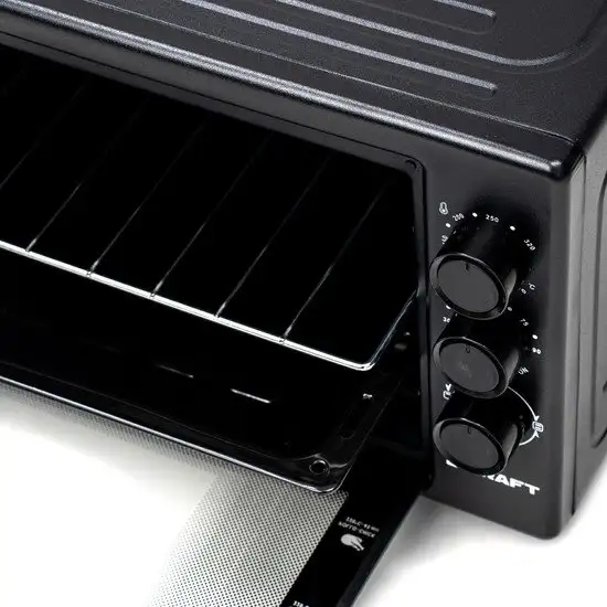 Мини-печь Kraft KF-MO3800BL (черный) - фото товара