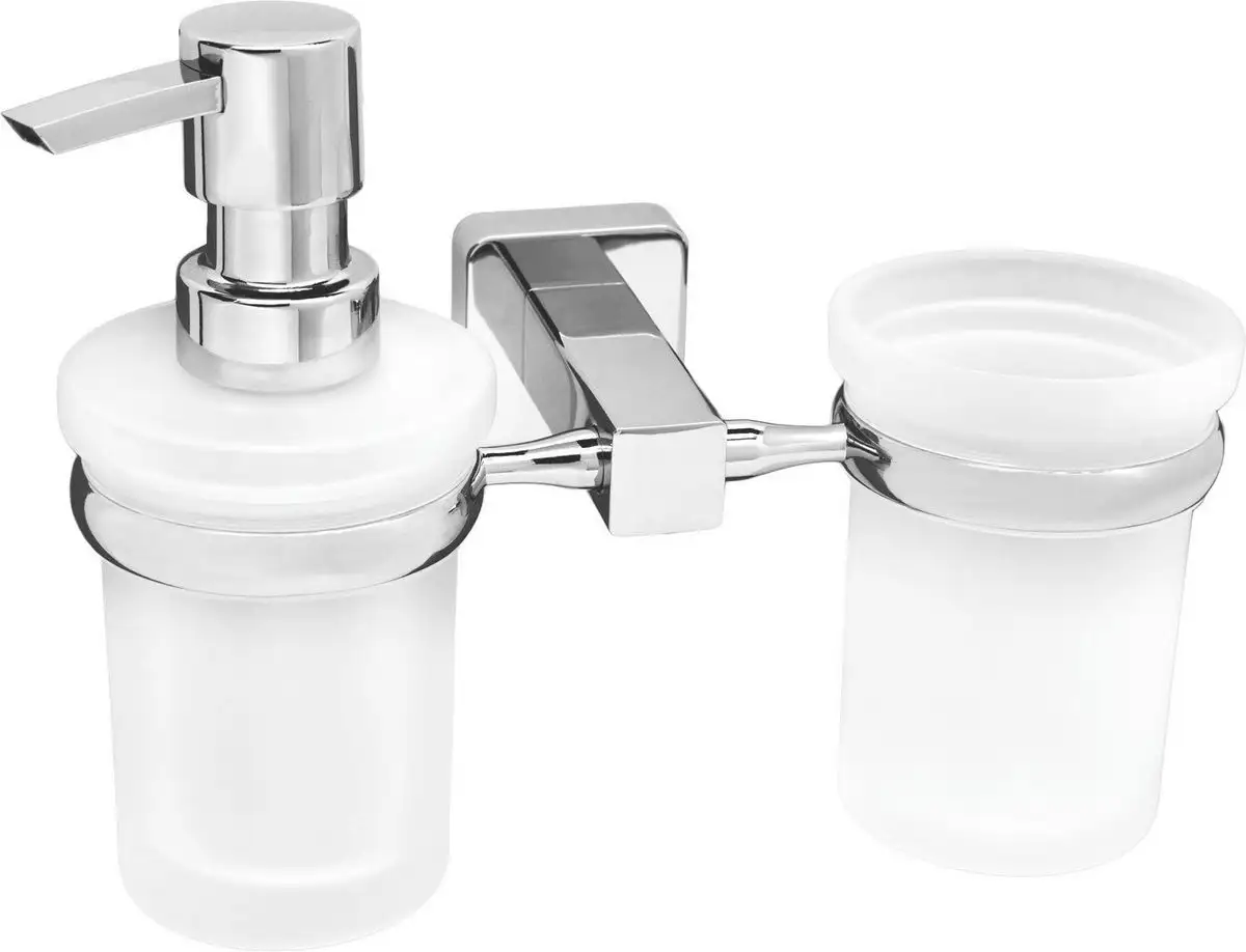 Держатель для стакана и дозатора мыла Wasserkraft Lippe K-6589 – фото товара
