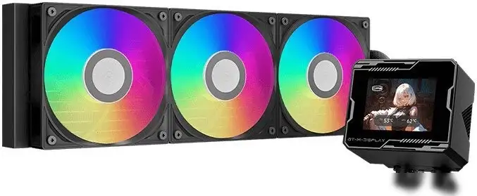 PCCooler GT360M ARGB Display (черный) – фото товара