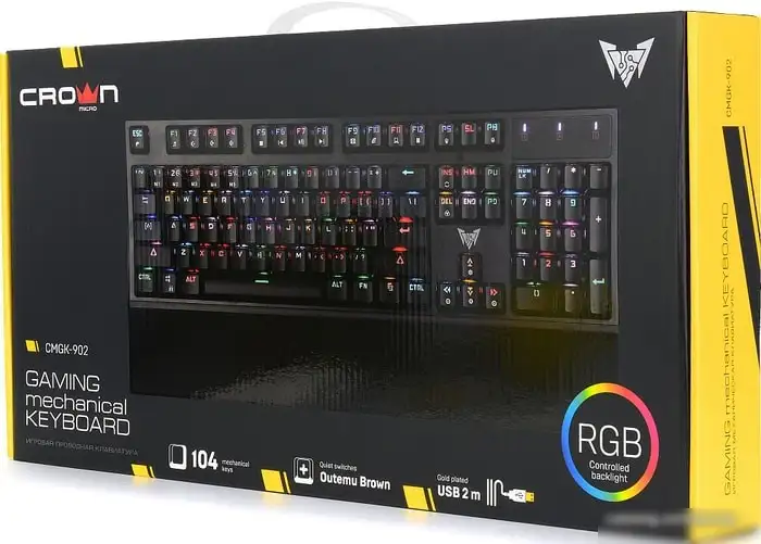 Клавиатура CrownMicro CMGK-902 – фото товара