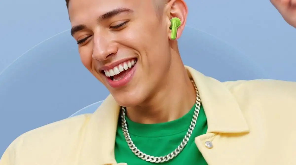 Наушники Realme Buds T200 (зеленый) – фото товара