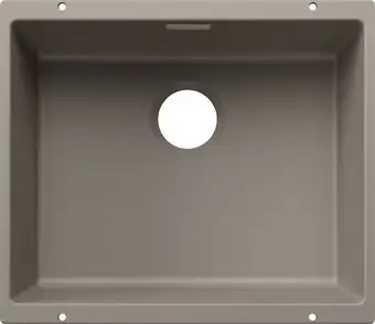Кухонная мойка Blanco Subline 500-U Coloured Components 527801 (трюфель) - изображение в каталоге