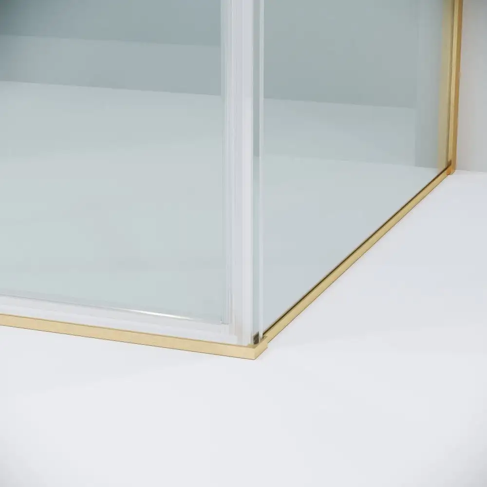 Душевой уголок Grossman Galaxy 100x90x195 120.K33.01.1090.32.00 (золото сатин/прозрачное стекло) - фото товара