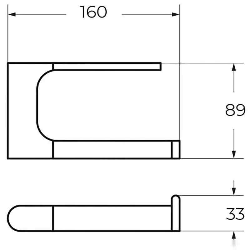 Держатель для туалетной бумаги Art&Max Platino AM-E-3983-MB – фото товара
