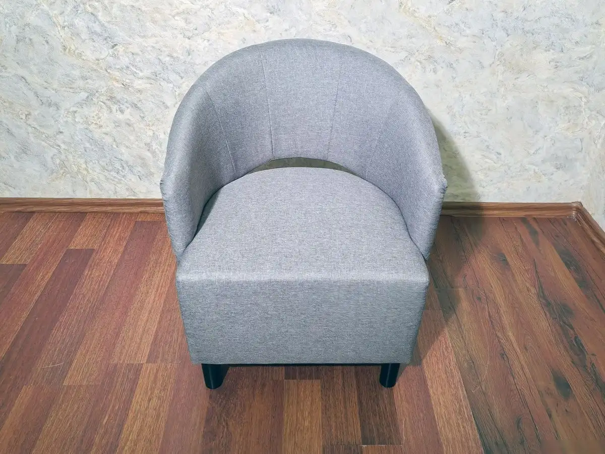 Интерьерное кресло Mio Tesoro Мажор-2 (Lux 05 светло-серый)