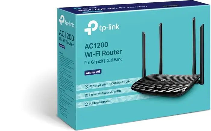 Беспроводной маршрутизатор TP-Link Archer A6 – фото товара