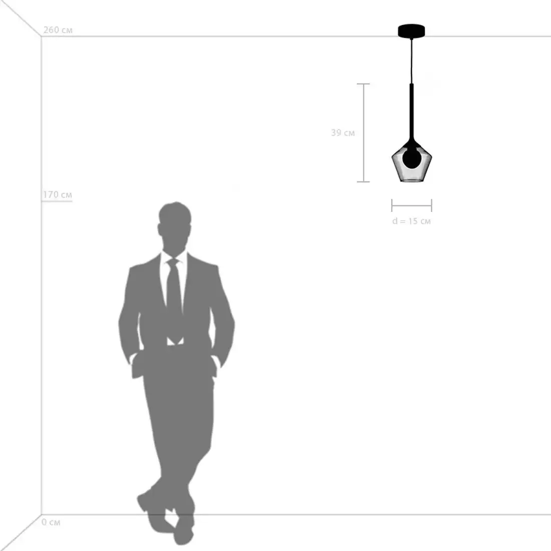 Подвесная люстра Lightstar Vetro 801201 – фото товара