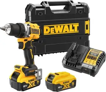 Дрель-шуруповерт DeWalt DCD800P2 (с 2-мя АКБ, кейс) – изображение в каталоге