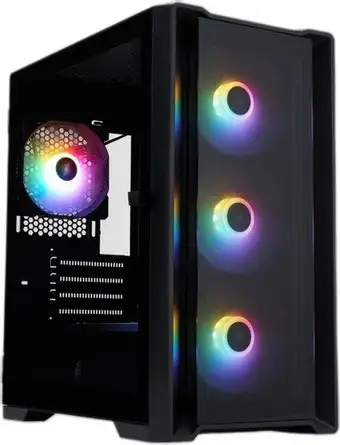 Корпус 1stPlayer TRILOBITE T4-G FRGB (черный) – изображение в каталоге