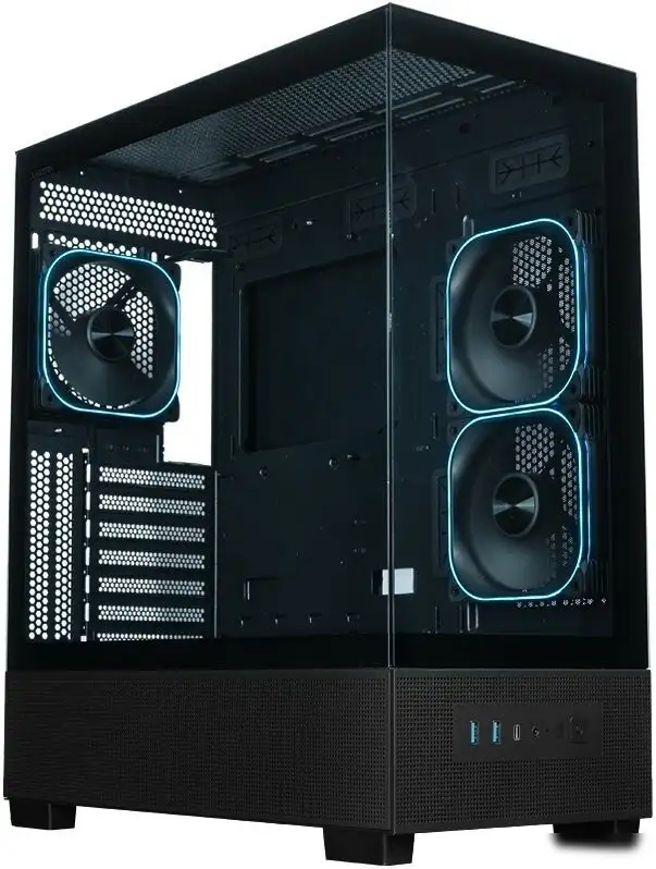 Корпус XASTRA Q500 3ARGB-FG-C10-UC (черный) – фото товара