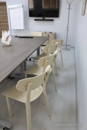 Стул Sheffilton SHT-S85 (белый/бежевый/бежевый) – фото товара