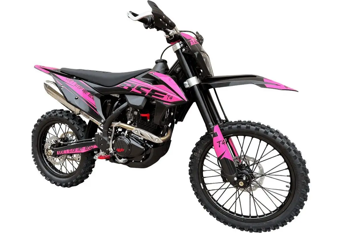 Мотоцикл BSE T4 ZS172FMM-5 B0T4YE015HNH1 (розовый) – фото товара