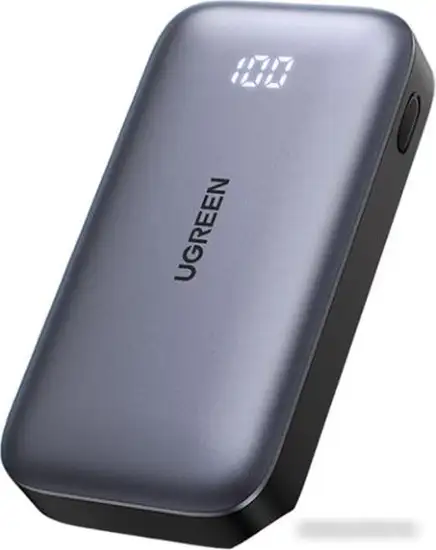 Внешний аккумулятор Ugreen PB502 10000mAh (серый) – фото товара