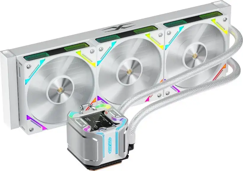 Система жидкостного охлаждения для процессора 1stPlayer X-360 (белый) – фото товара