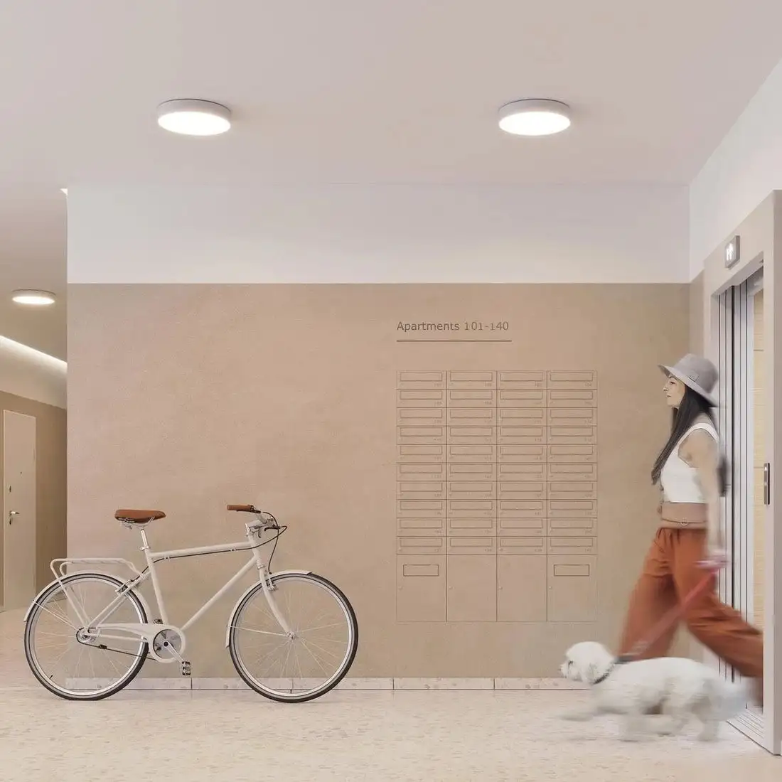 Светильник Arlight SP-FLOWER-R280-15W Day4000-MIX (WH, 110 deg, 230V, MOTION) 042573 – фото товара