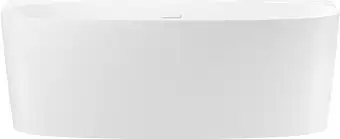 Ванна Wellsee Belle Spa 2.0 170x75 235804002 (пристенная ванна белый глянец, экран, каркас, сифон-автомат глянцевый белый) - изображение в каталоге