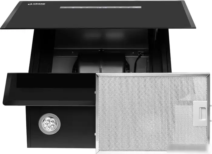 Кухонная вытяжка Grand Lester GC 60 (черный) - фото товара