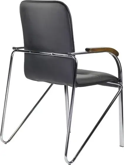 Офисное кресло UTFC Самба (хром дерево/Z11/черный) – фото товара