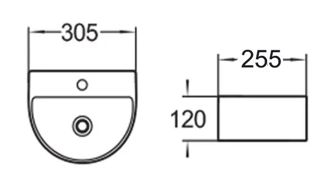 Умывальник SantiLine SL-2007 - фото товара
