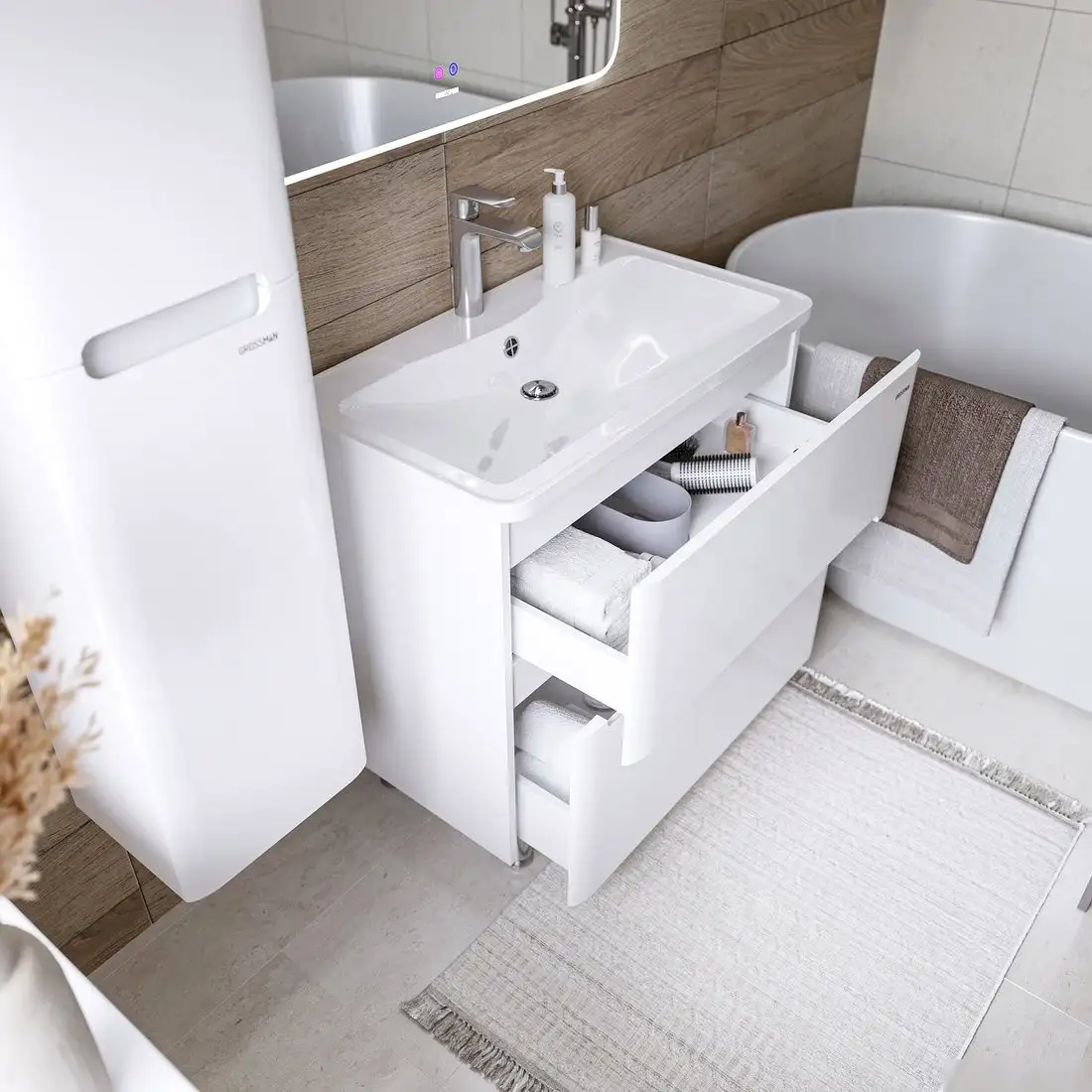 Grossman Тумба под умывальник Адель-Норма-70 107018 – фото товара