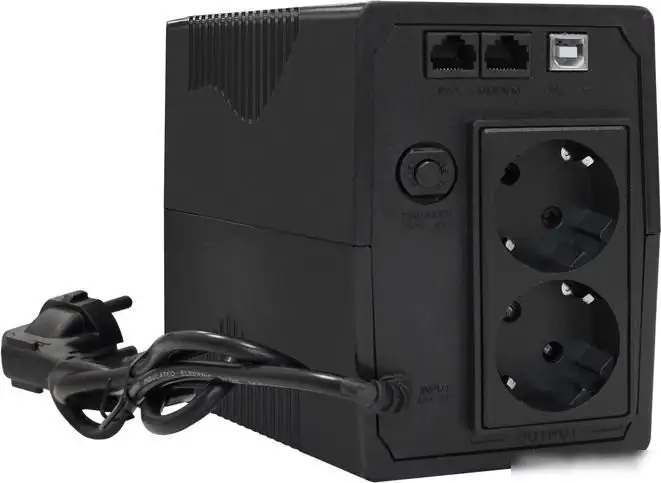 Источник бесперебойного питания ExeGate SpecialPro UNB-600.LED.AVR.2SH.RJ.USB EX292764RUS – фото товара