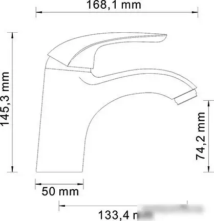 Смеситель Wasserkraft Rossel 2803 - фото товара