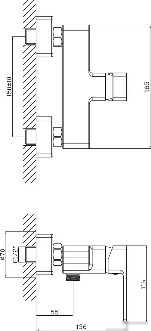 Смеситель Lauter Cascade 21СК9615C - фото товара