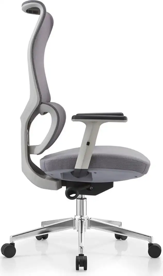 Офисное кресло SitUp Sakura Grey Chrome (сетка Grey/Grey) – фото товара