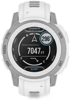 Умные часы Garmin Instinct 2S Solar Surf Edition (белый) – фото товара
