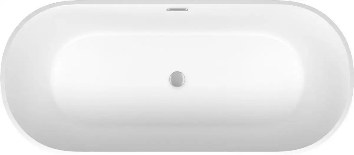 Ванна Wellsee Shell 180x80 28170401R (отдельностоящая ванна белый глянец, экран, ножки, сифон-автомат хром) - фото товара